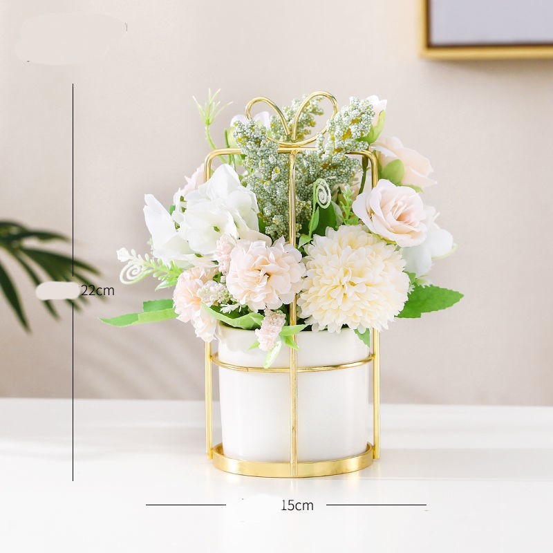 Dried Flower Bouquet Simulation Artificial Flowers Home Decoration Ornaments