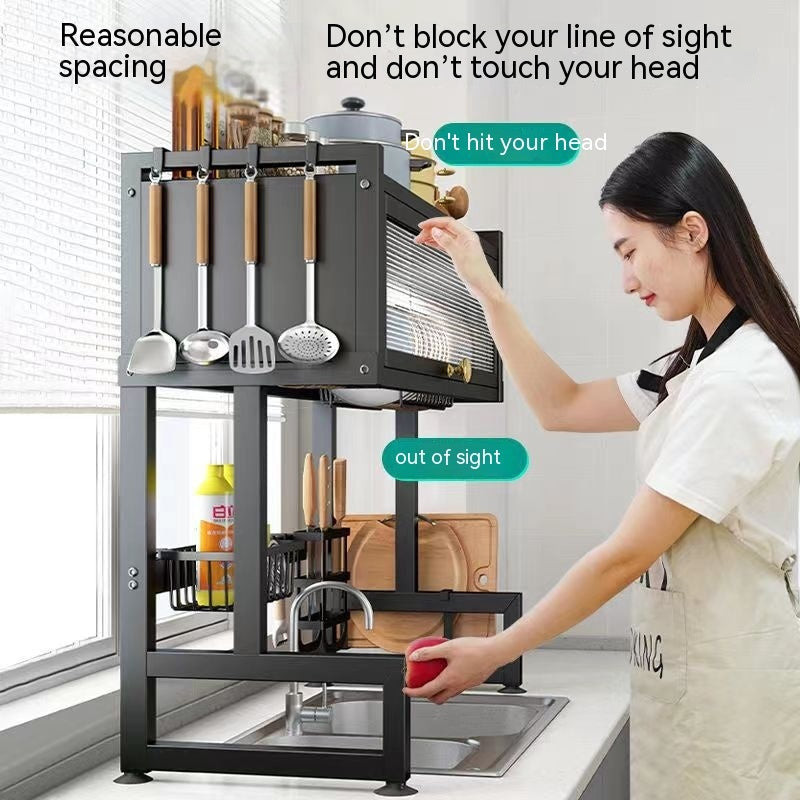 Kitchen Sink Storage Stand Surface Washed