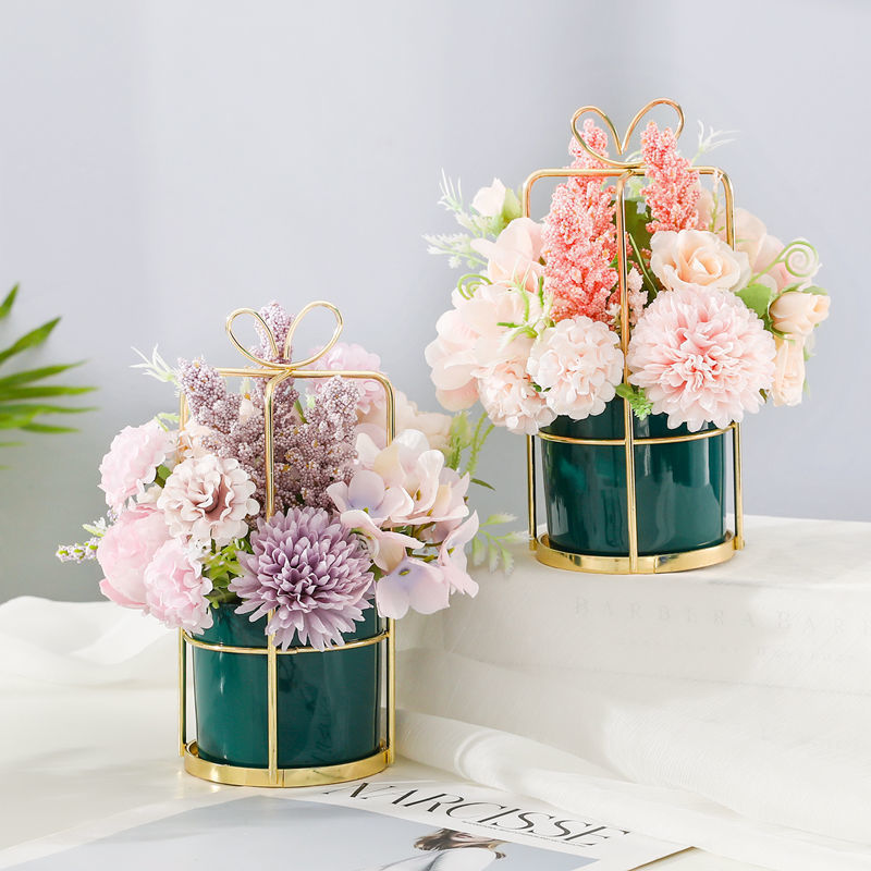 Dried Flower Bouquet Simulation Artificial Flowers Home Decoration Ornaments