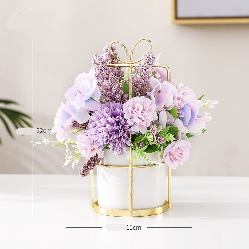 Dried Flower Bouquet Simulation Artificial Flowers Home Decoration Ornaments