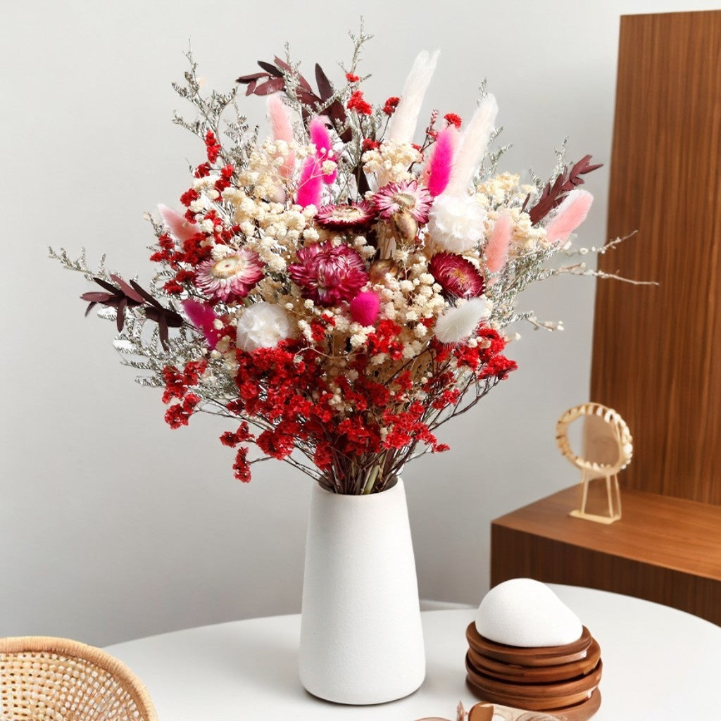 Home Decoration Wedding Ceremony Layout Arrangement Ornaments Dried Flowers Bouquet