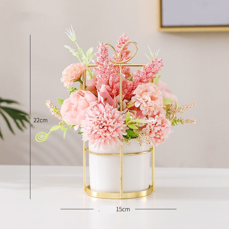 Dried Flower Bouquet Simulation Artificial Flowers Home Decoration Ornaments