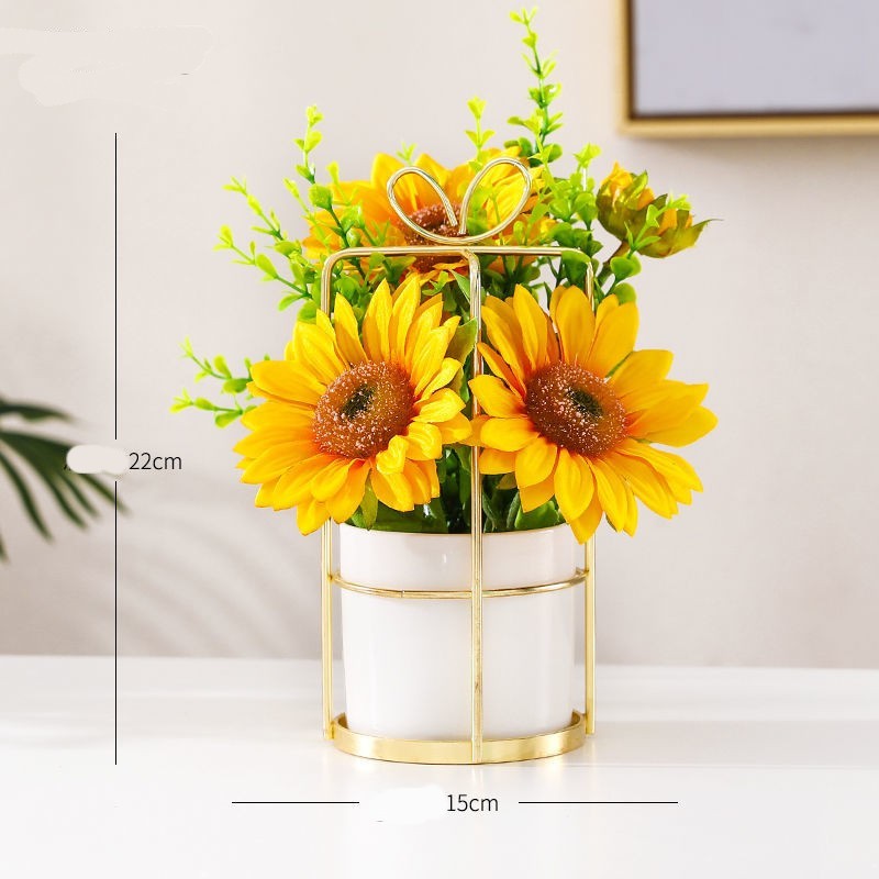Dried Flower Bouquet Simulation Artificial Flowers Home Decoration Ornaments