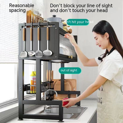 Kitchen Sink Storage Stand Surface Washed