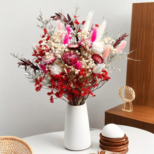 Home Decoration Wedding Ceremony Layout Arrangement Ornaments Dried Flowers Bouquet