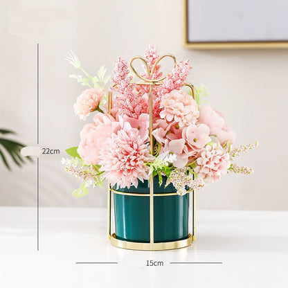 Dried Flower Bouquet Simulation Artificial Flowers Home Decoration Ornaments