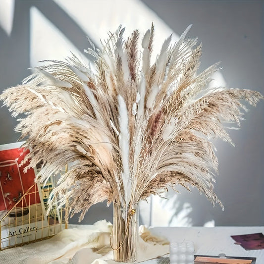 Natural Reed Grass Christmas Dried Flowers Bouquet Finished Product