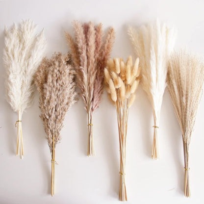 Natural Reed Grass Christmas Dried Flowers Bouquet Finished Product