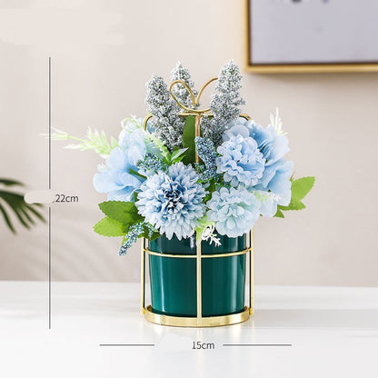 Dried Flower Bouquet Simulation Artificial Flowers Home Decoration Ornaments