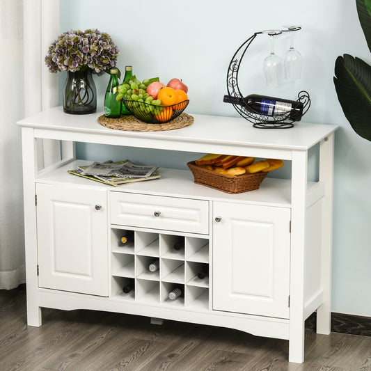 HOMCOM Modern Kitchen Buffet Bar Cabinet Storage Sideboard Dining