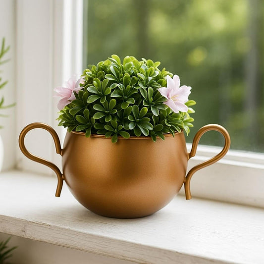 Metal Flower Vase Planter Pot